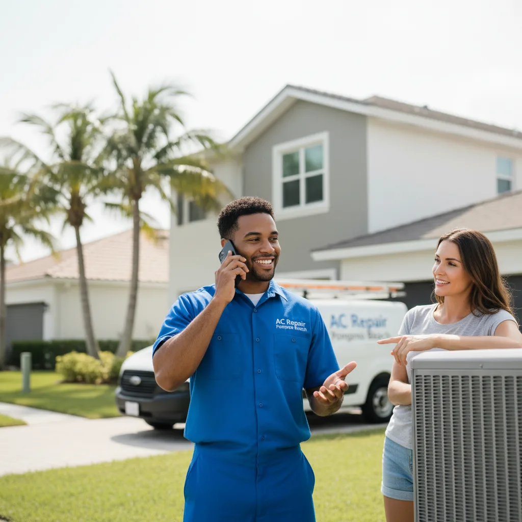 AC Repair Pompano Beach customer support in Dedham